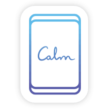 Calm phone icon