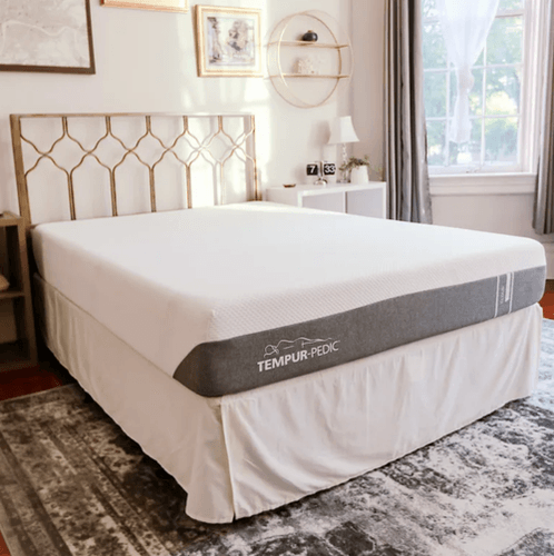 A Tempur-Cloud mattress in a modern bedroom