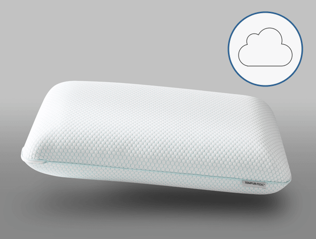TempurPedic Comfort Pillow with lightweight icon