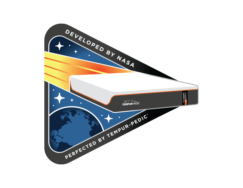 ProAdapt mattress NASA badge