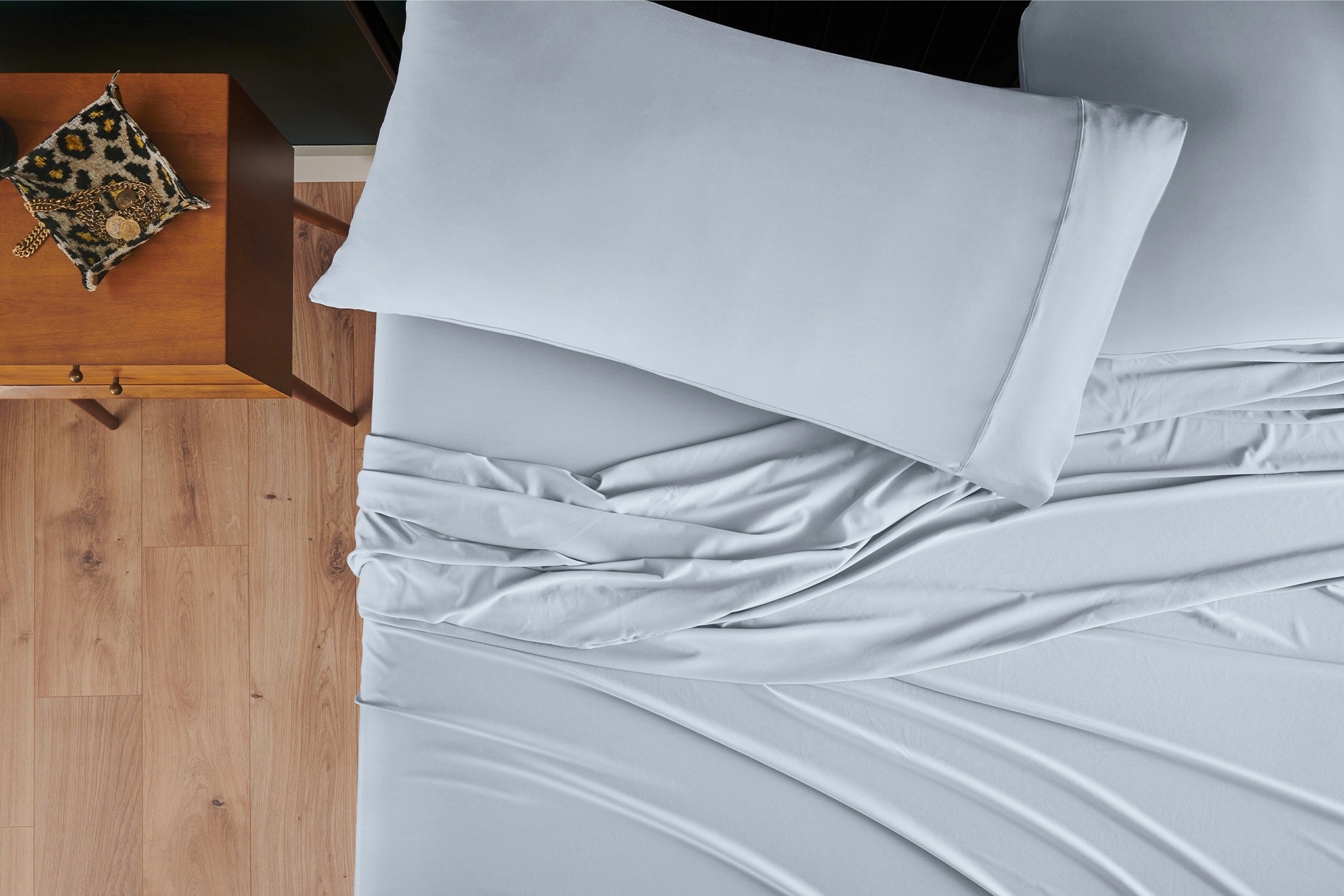 Pro Performance Sheets and Pillow on Mattress