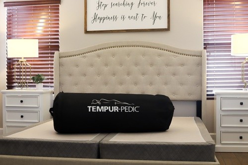 Cloud Bed In A Bag on Bed Frame