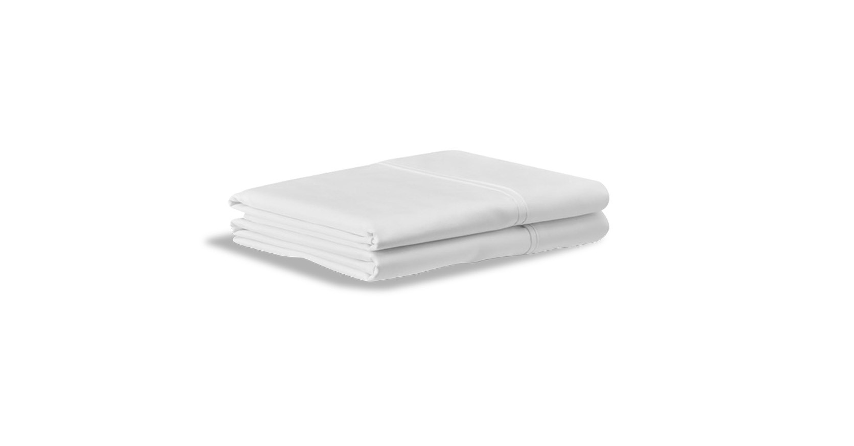 Luxe Egyptian Pillow Case White